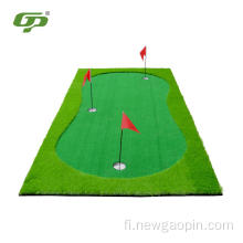 Golf-vihreän golf-maton minigolf